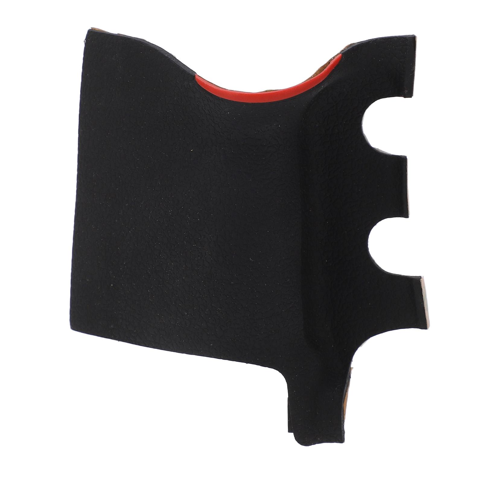 

Camera Grip Rubber Pad High Accuracy Replacement Front Main Grip Rubber with Glue for D4 Digital