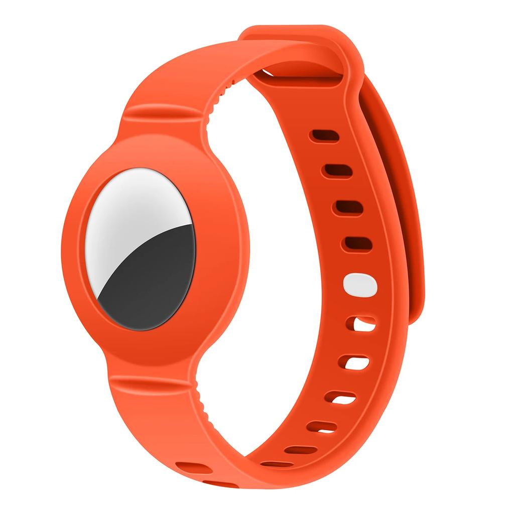 Case for Apple AirTag Silicone Strap Air Tag Anti-lost Bracelet Protective Cover for Children Kids Tracker Locator Watch Band