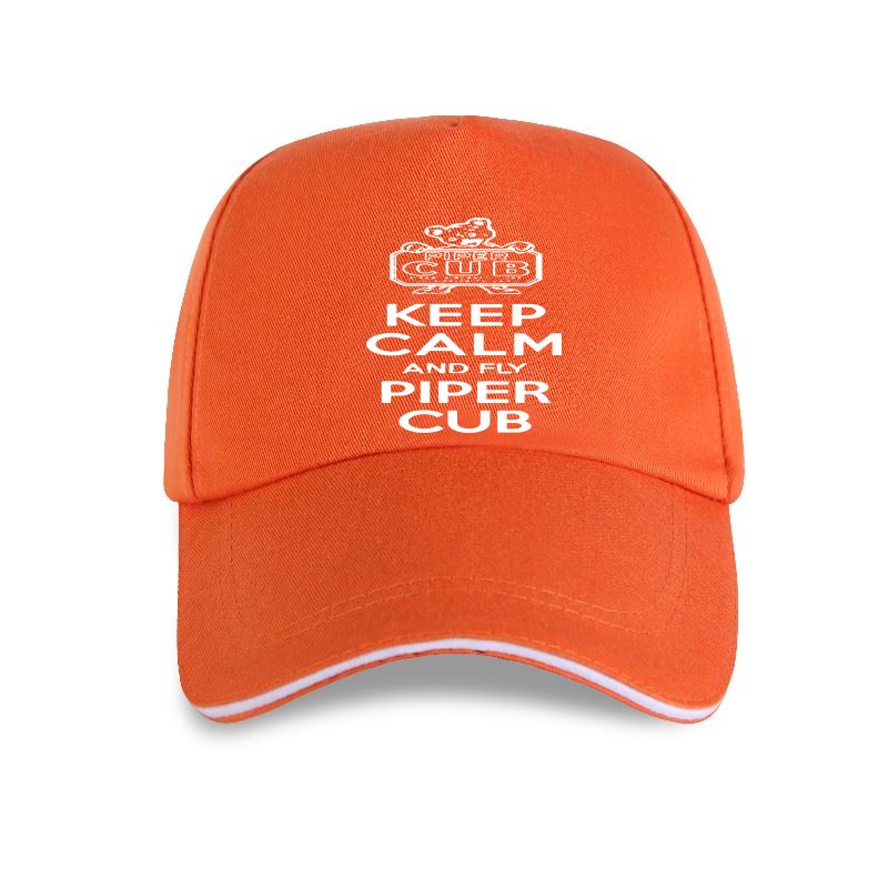 Nouă șapcă amuzantă de baseball Keep Calm And Fly Piper Cub Pilot Aviation Unisex