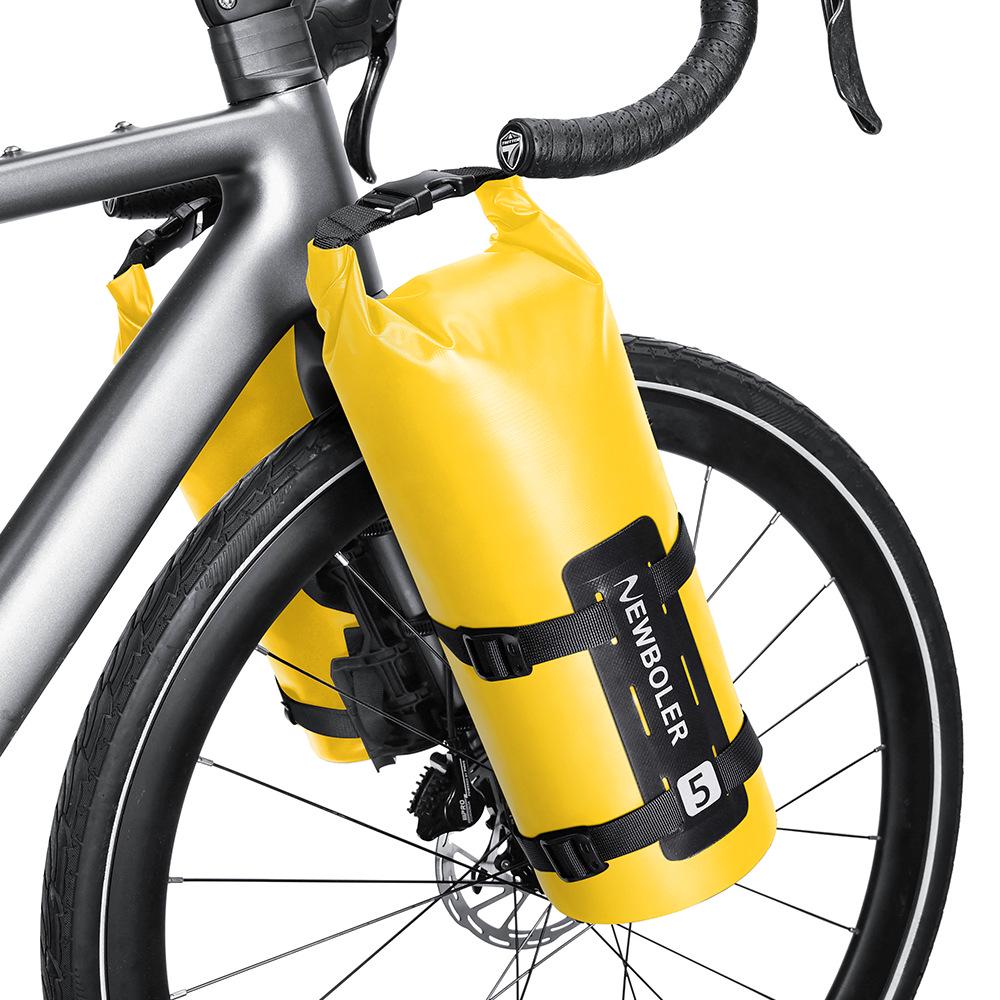 Wasserdichte Fahrrad-Gabeltasche - 5L, Multifunktional, Universell passend für Renn- & Mountainbikes