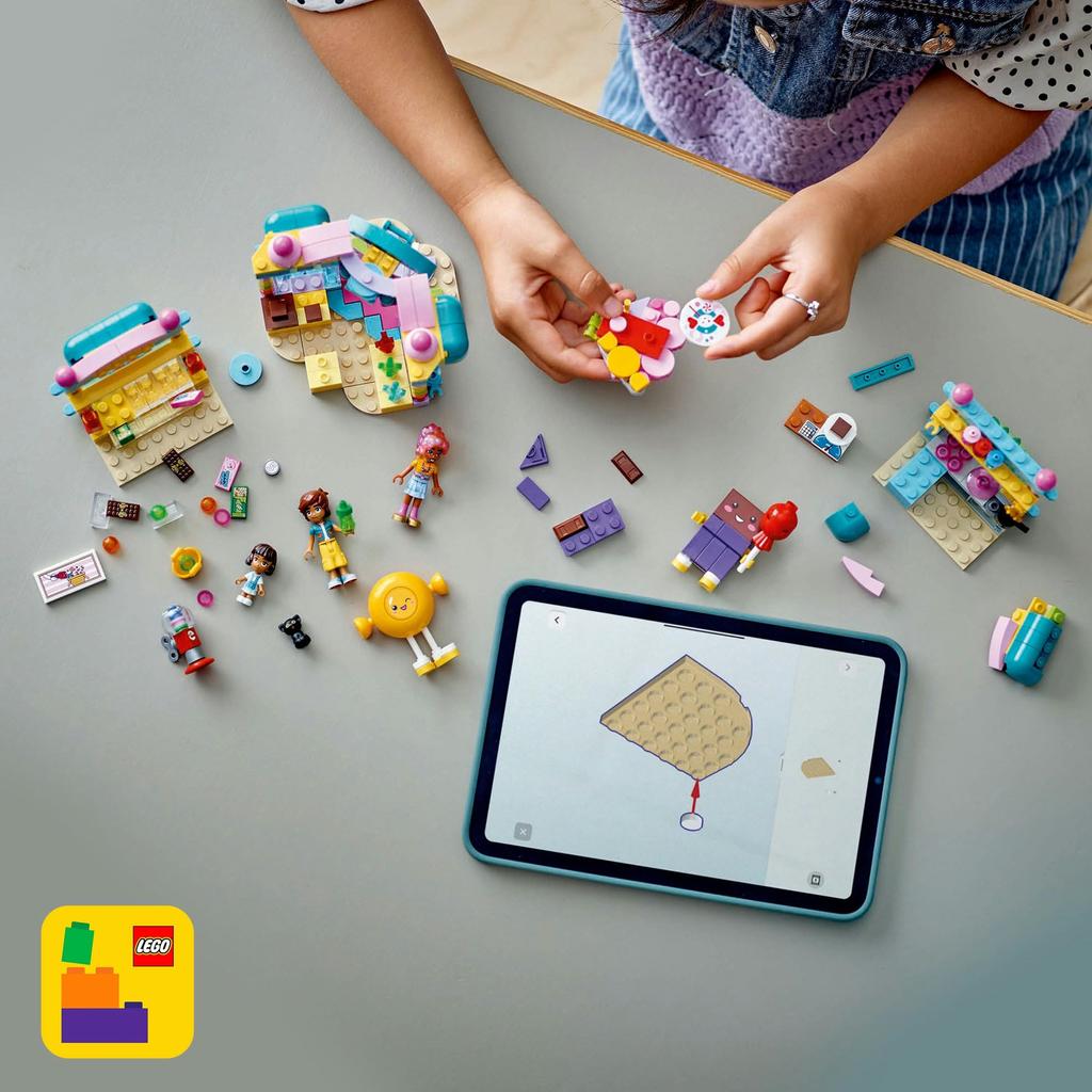 LEGO Friends Heartlake City Candy Shop Toys Birthday Present Blocks Educational Girls Boys Children 6 Years Old 7 Years Old 8 Years Old 9 Years Old