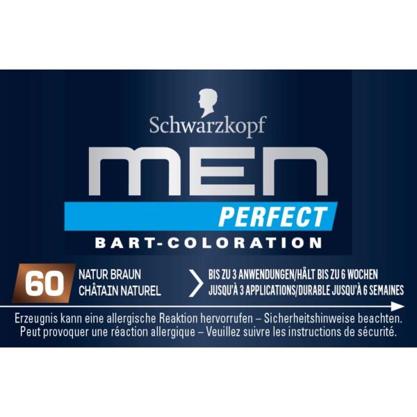 

Schwarzkopf Men Perfect Bart Tint 60 Натуральный Коричневый