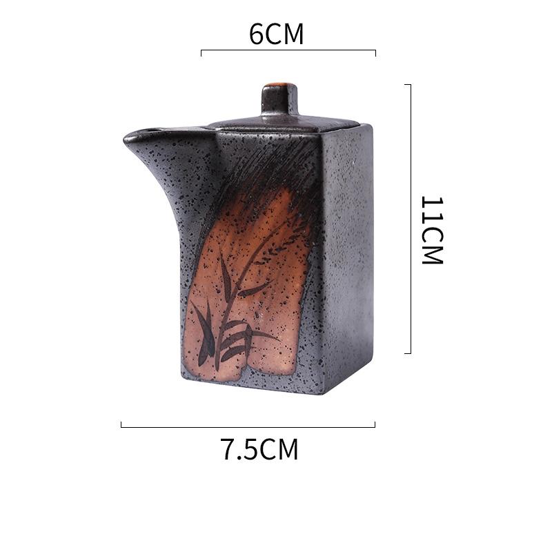 Creative Ceramic Oil Bottles Spice Jar Salt and Pepper Shakers Home Kitchen Spice Tools Seasoning Jars Box Kitchen Accessories