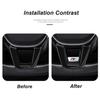 2025 Caldo Anziano R Rline Logo Rivestimento Volante Auto Adesivi Placcati ABS Accessori Per Volkswagen GTI Polo Golf Scirocco Jetta