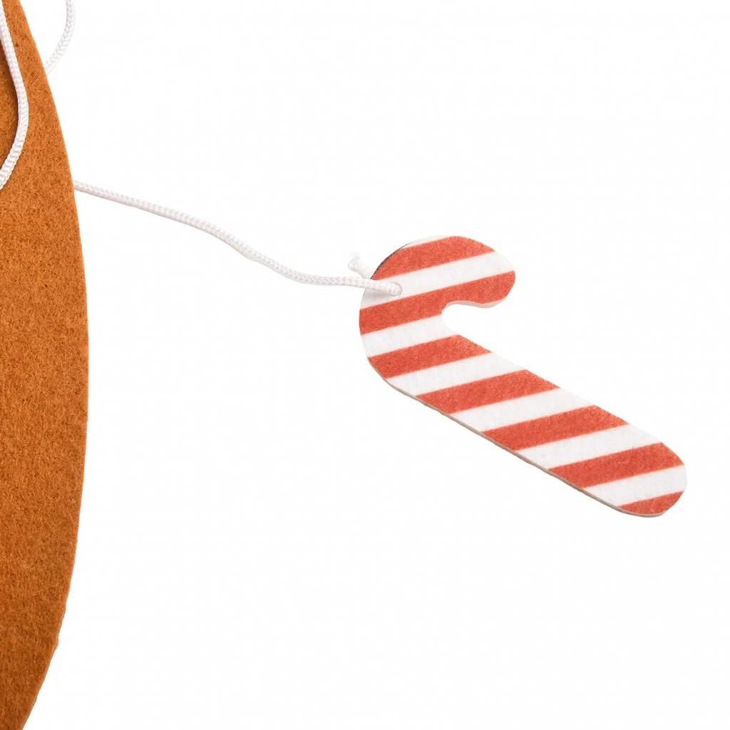 Cute Wall Mounted Felt Christmas Tree Advent Calendar with Easy Setup