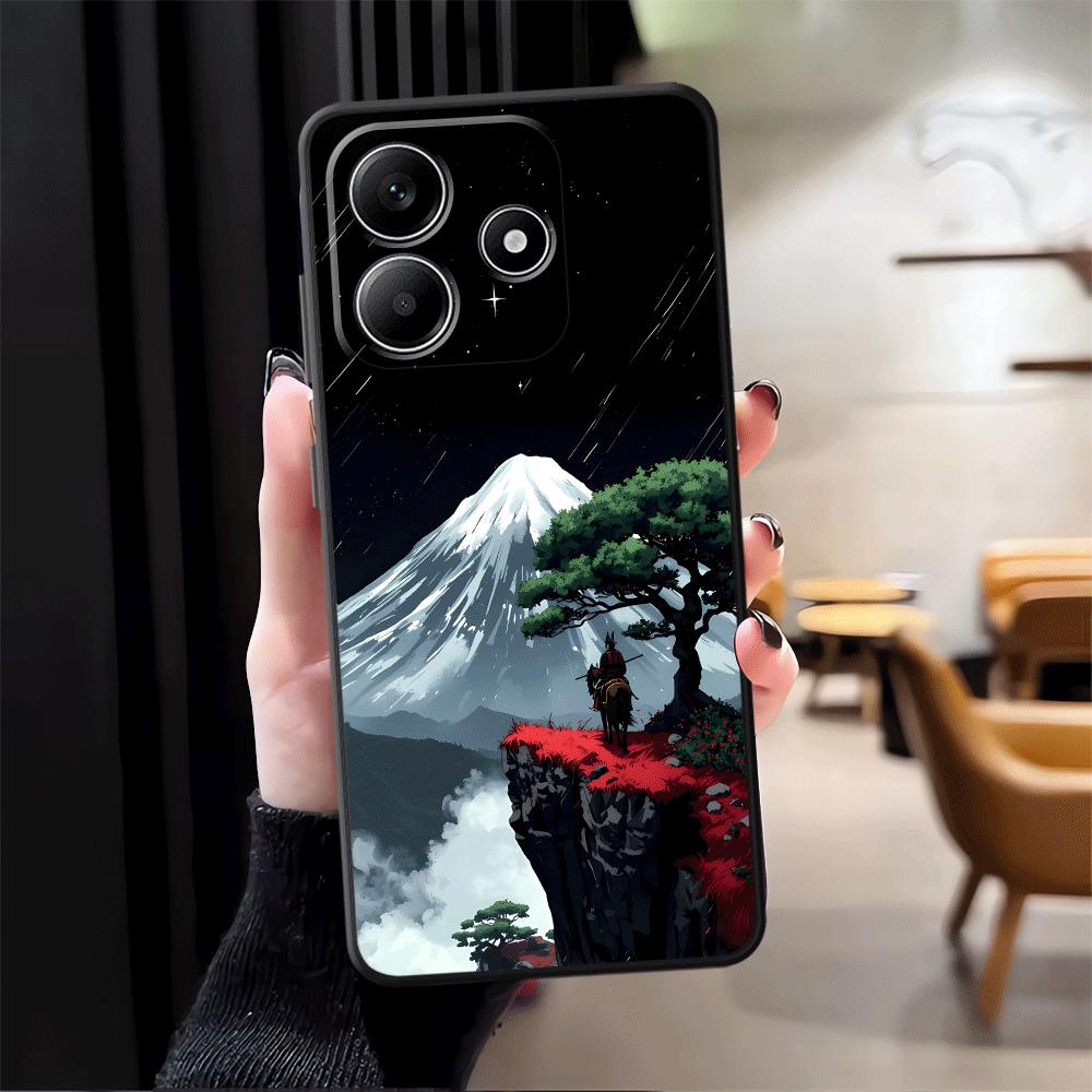 Phone Cover Case for Xiaomi Redmi Note 14 A1 K80 A4 A5 12 11 A3 12C 13C 14C 9 8 7 10 13 Pro Plus K40 A1 A2 Creative Mountain