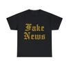 Retro Fake News Grafisch T-shirt, S-5XL