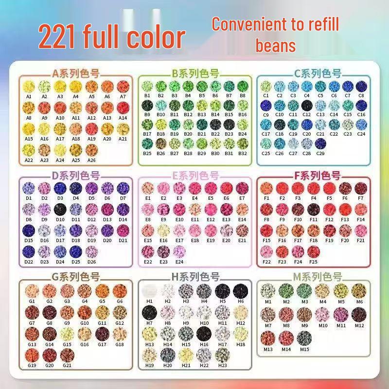 Pin Dou Dou 2.6mm Fusion Beads - Craft Store Favorite Refill Pack