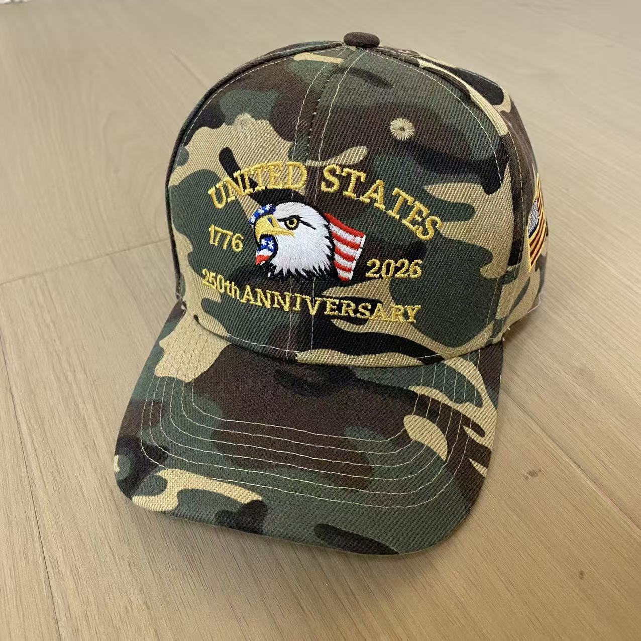 Direct Eagle American Embroidery Fashion Shade Baseball Cap Versatile Sports Cap Sun Cap