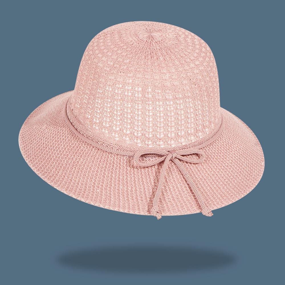Gift Hats Are Hot-selling In Summer, New Peach Hats, Lafite Straw Hats, Mother's Sunscreen Hats, Sun Hats, Spotted Streamers.