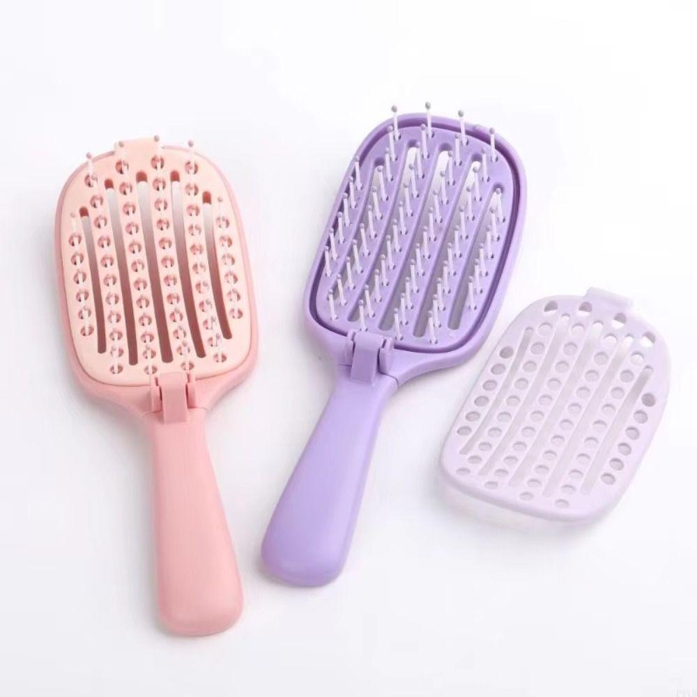 Hollow Design Scalp Massage Comb Spring Bone Hair Styling Tool  Beauty Health