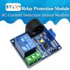 5A Overcurrent Protection Relay Module AC Current Detection Board 5V/12V/24V Relay ZMCT103C Current Transformer