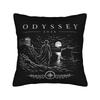 The Odysseys  Movie Throw Pillow Cover Polyester Cushions for Sofa Film Customized Cushion Covers