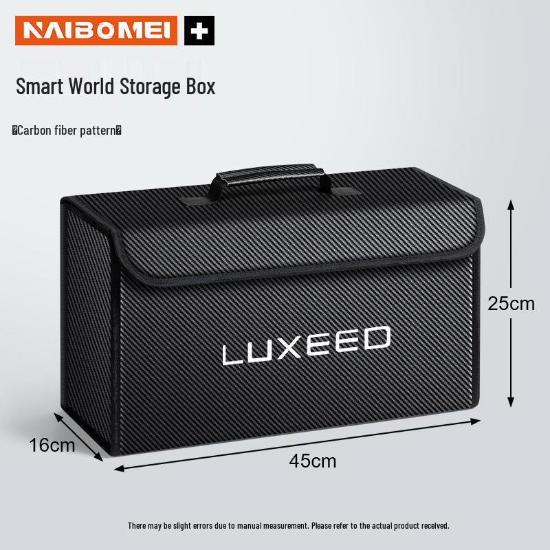 Zhiji R7 S7 Car Trunk Organizer: Folding Storage Box for Car Interior