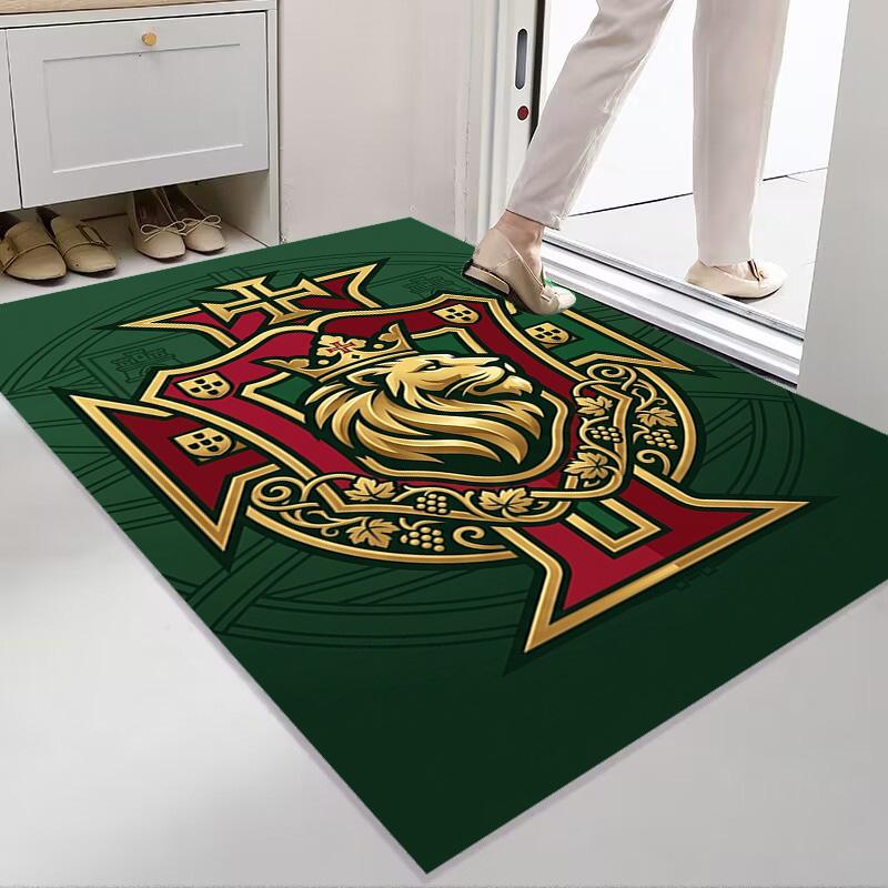 Heritage Royal Emblem carpet printing Living room and bedroom mats Doormat Office chair cushion Bathroom mat