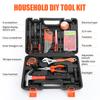52Pcs/Set Household Tools Kit DIY Repair Hand Tools Set Screwdriver Hammer Wrench