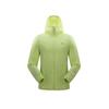 Ss25 Série Trail Running Logo Veste Homme Solide Respirante Protection Solaire à Capuche Veste Vert Matcha 15214202-0120