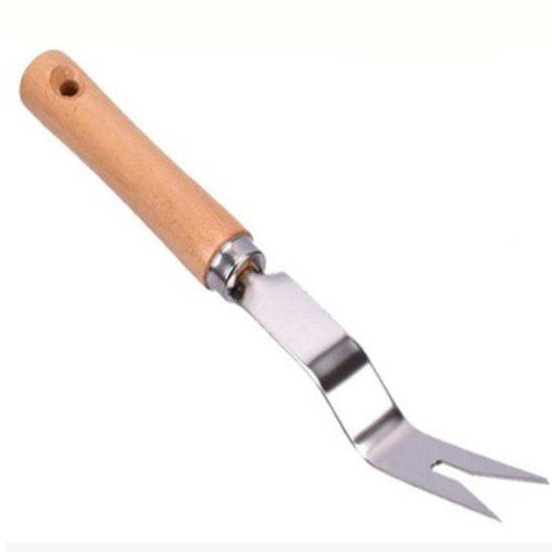 Stainless-steel Hand-operated Weeder Garden Outdoor Hand Weeding Tool Removal Farmland Puller Dandelion Digging Lawn Weeder Transplant