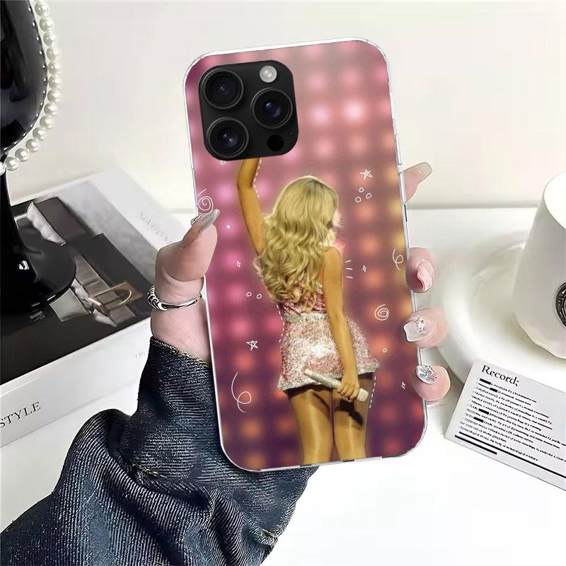 CR66 S-Sabrina C-Carpenter Soft Phone Case For IPhone 11 17 Air 16E 16 Pro Max 15 + 14 Plus 13 Mini 12 Apple 7 SE 8 Fundas Coque