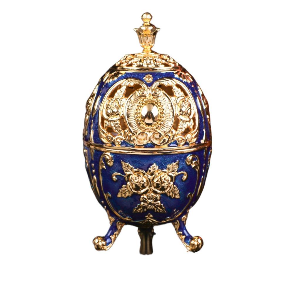 Metal Craft Flowers Incense Holder Heat-resistant Unique European-style Incense Stove Vintage Incense Holder Bedroom