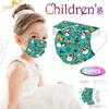 20PC Children'S Christmas Printed Mask Disposable Protective Face Mask