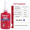 243 High-Temperature Threadlocker: Medium-High Strength Metal Anaerobic Sealant Adhesive for Anti-Loosening Screw Fastening