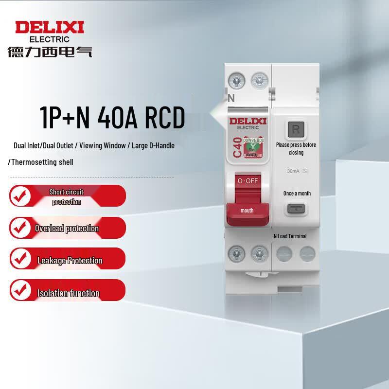 Delixi Electric DEB9 Series Leakage Protection Circuit Breaker