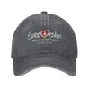 E-Eurovisions Song Contest 2025 Unisex Women Baseball Cap Switzerland Distressed Denim Washed Hats Retro Outdoor Adjustable Sun Cap