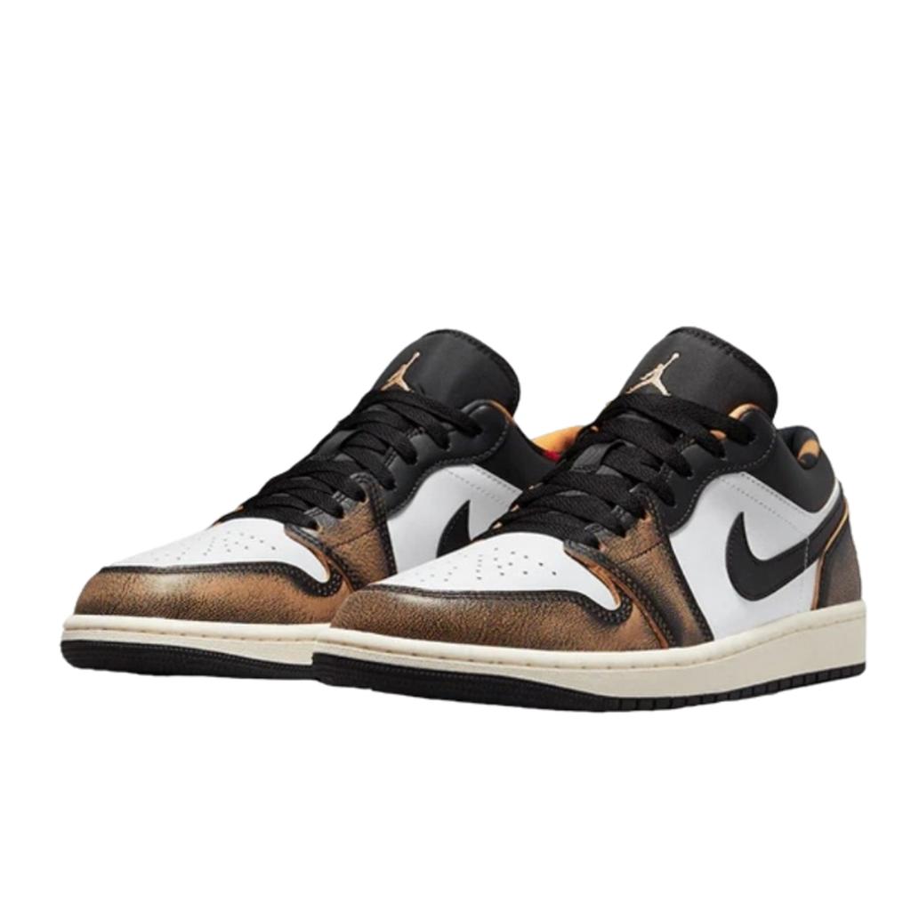 Air Jordan 1 Low SE Orange Wear-Away