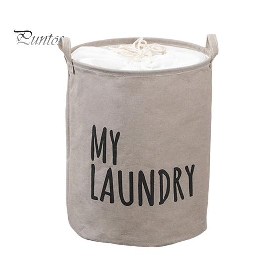 

Многоразовый водонепроницаемый мешок большой емкости для хранения белья грязная одежда всякая всячина игрушки корзина для бытовых принадлежностей L серый