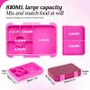 Divided Microwave Oven Bento Box 810ml Leakproof Storage Box Double-layer Food Container