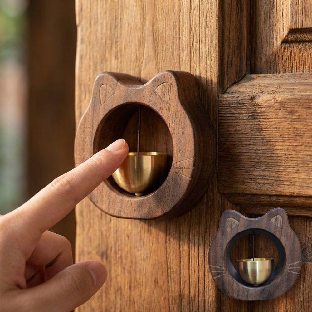 Wall Hanging Entrance Chime Magnetic Wind Chime Cute Door-sucking Doorbell  Office