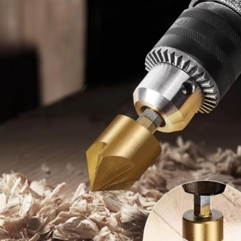 6pcs High Carbon Steel 6-19mm Drill Bit Set