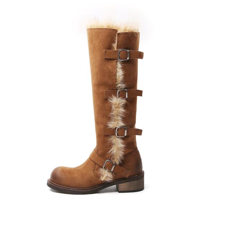 Utopia long-tube snow boots for women