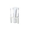 1Pcs Wall-Mounted Toothbrush Holder Toothbrush Cup Small Self-Adhesive Storage Box For Home Bathroom Kitchen