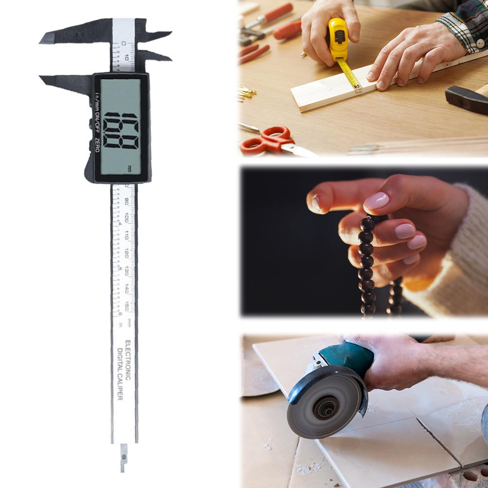 0-150mm Digital Vernier Caliper Caliper Measuring Tools Inch and Millimeter Conversion for Home/Industrail/Jewelry Measurement