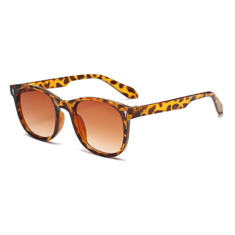 Classic Round Sunglasses for Men Women, Black Frame UV400 Fashion Casual SunGlasses