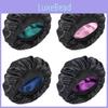Double Layer Satin Sleep Cap With Adjustable Fit For Comfort And Style