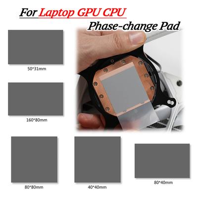 Para Almofada de Silicone de Mudança de Fase Honeywell PTM7950 8.5W/mK Almofada de Dissipação de Calor Patch de Substituição Leve para Laptop GPU CPU