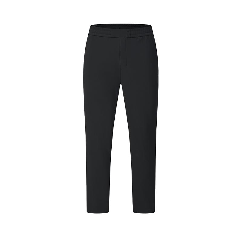 New FILA Knitted Sports Pants Men's Pitch Black A11M441609FBK