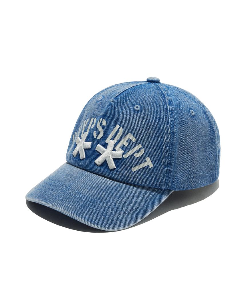 PHYSICAL DEPARTMENT Sparkle Logo Ball Cap_Blue