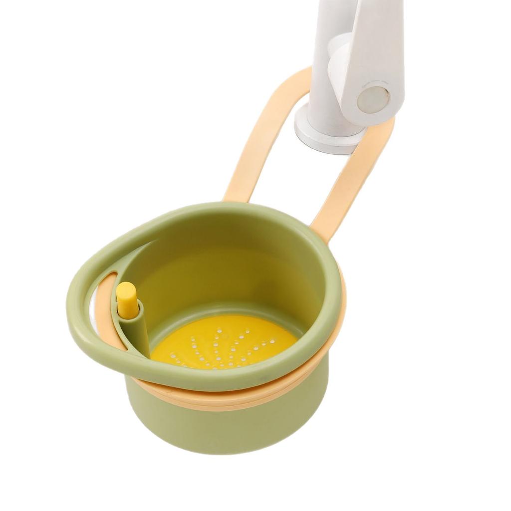 Hanging Sink Drain Basket, Kitchen Food Residue Filter Strainer for Fruit Vegetable Washing