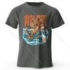 Men's Dragon Ramen Printed T-Shirt 100% Cotton Oversized Anime Graphic Tees for Women Summer Tops Otaku Streetwear