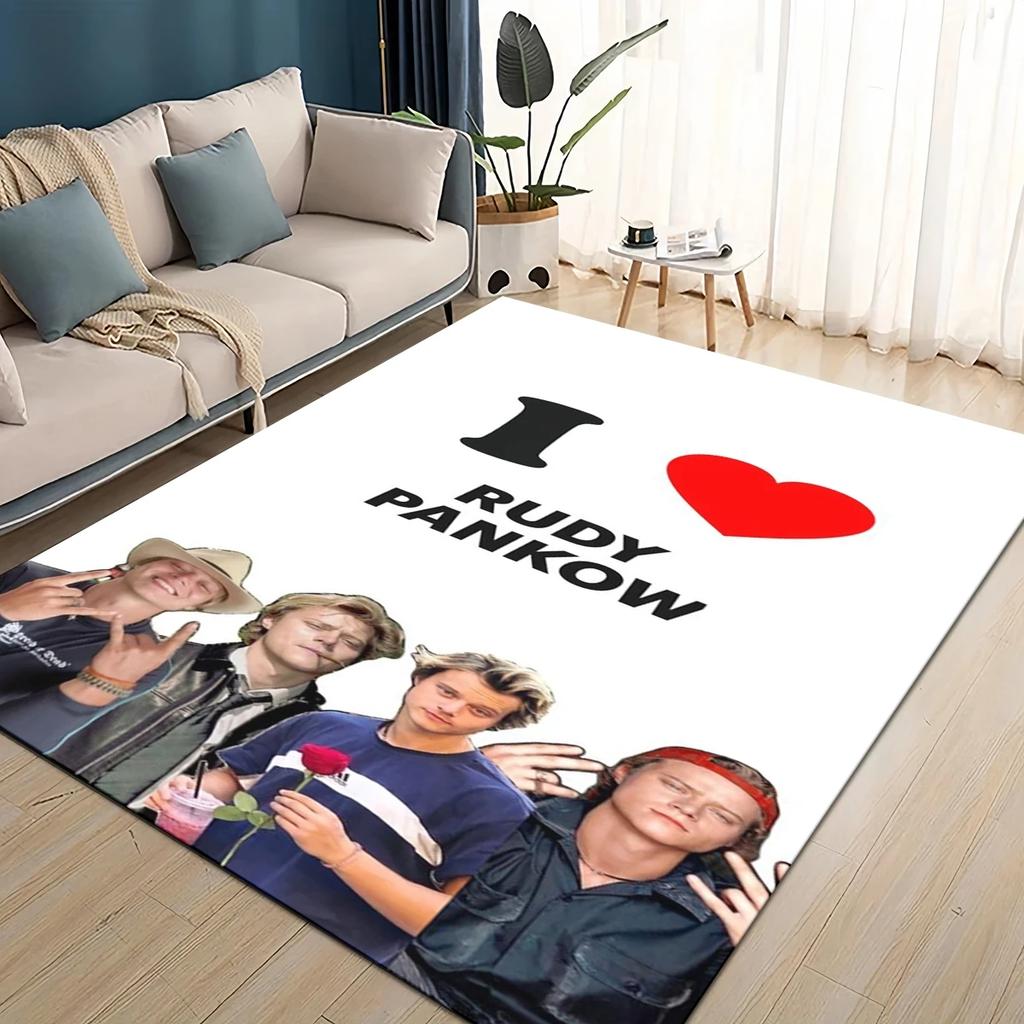 Rudy Pankow 27 Style New JJ Maybank Star Carpet Rug for Living Room Bedroom Home Sofa Decoration,Kids play Non-slip Floor Mat