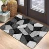 Modern Geometric Floor Mat - Durable Kitchen and Bedroom Floor Mat - Indoor and Outdoor Entrance Carpet - Home Decoration