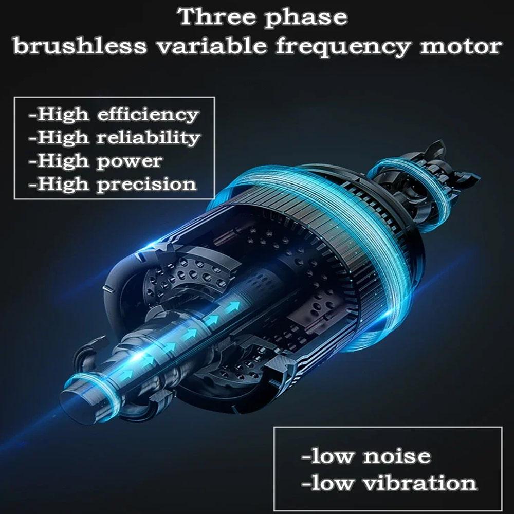 E27 Ceiling Fan with Light Invisible Telescopic Blade Silent Remote Control Dimming Bedroom Home LED Lighting Ceiling Fans New