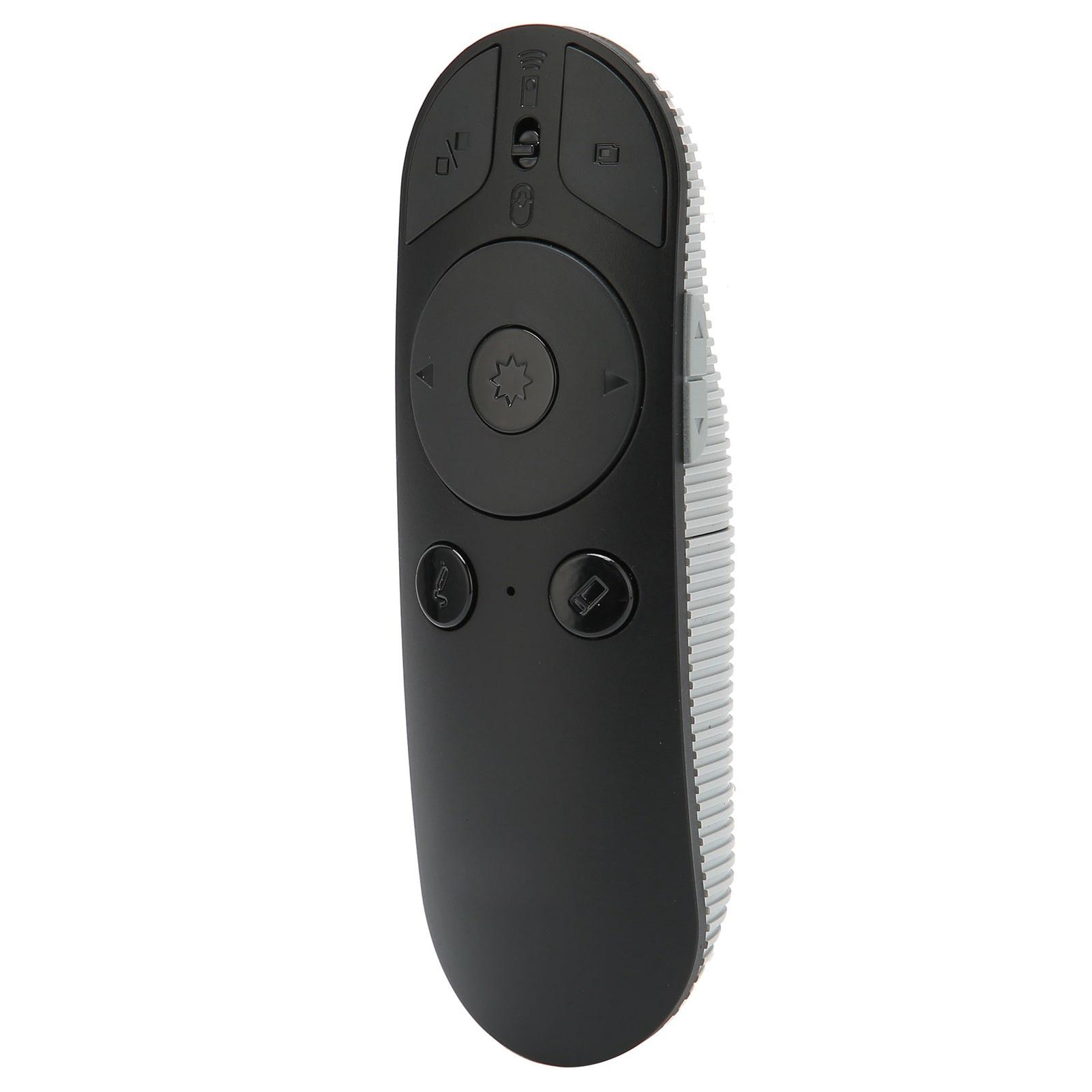 

Презентационный кликер с горизонтальной полосой и эргономичным дизайном Удобный захват Презентационный пульт дистанционного управления