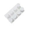 Silicone Heart Shaped Cake Mold Rectangular Multi Cavity Food Grade Non Stick Flexible Baking Mold High Low Temperature Resistant