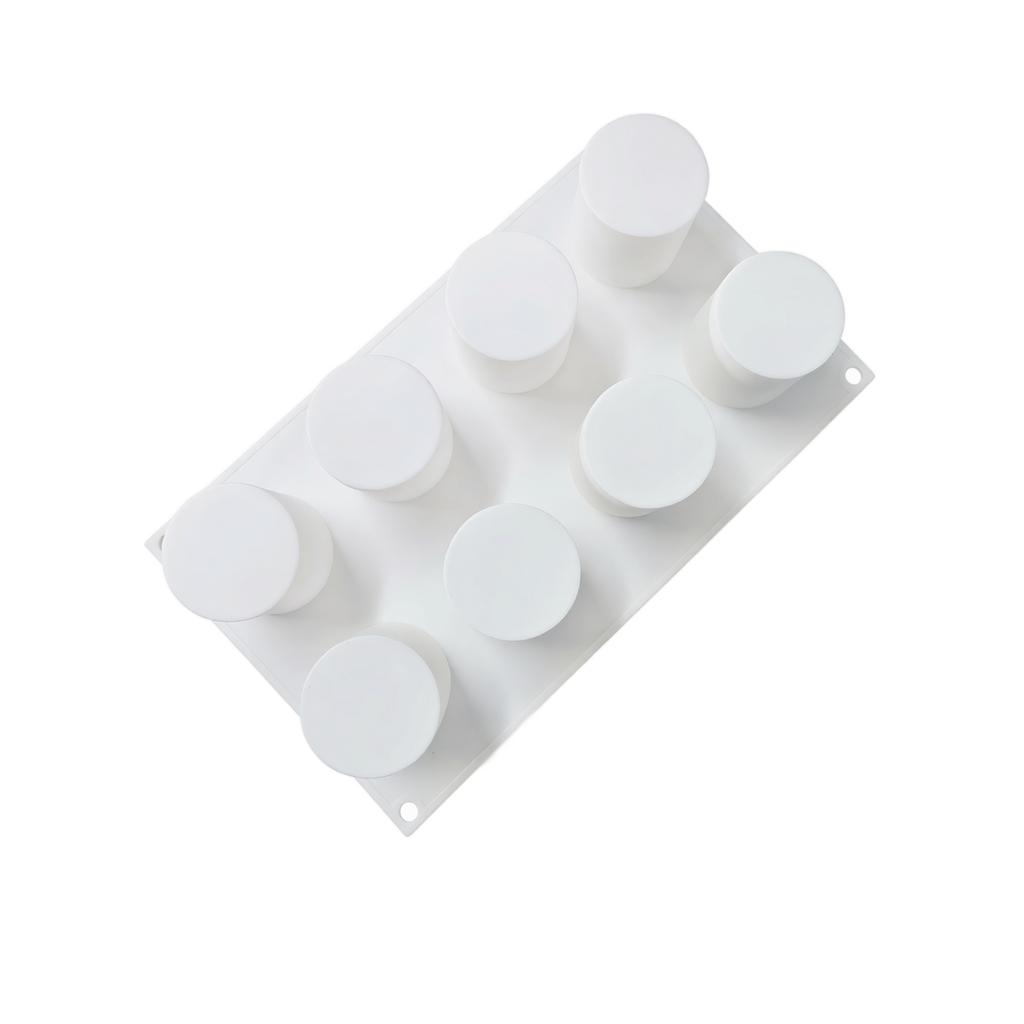 Silicone Heart Shaped Cake Mold Rectangular Multi Cavity Food Grade Non Stick Flexible Baking Mold High Low Temperature Resistant