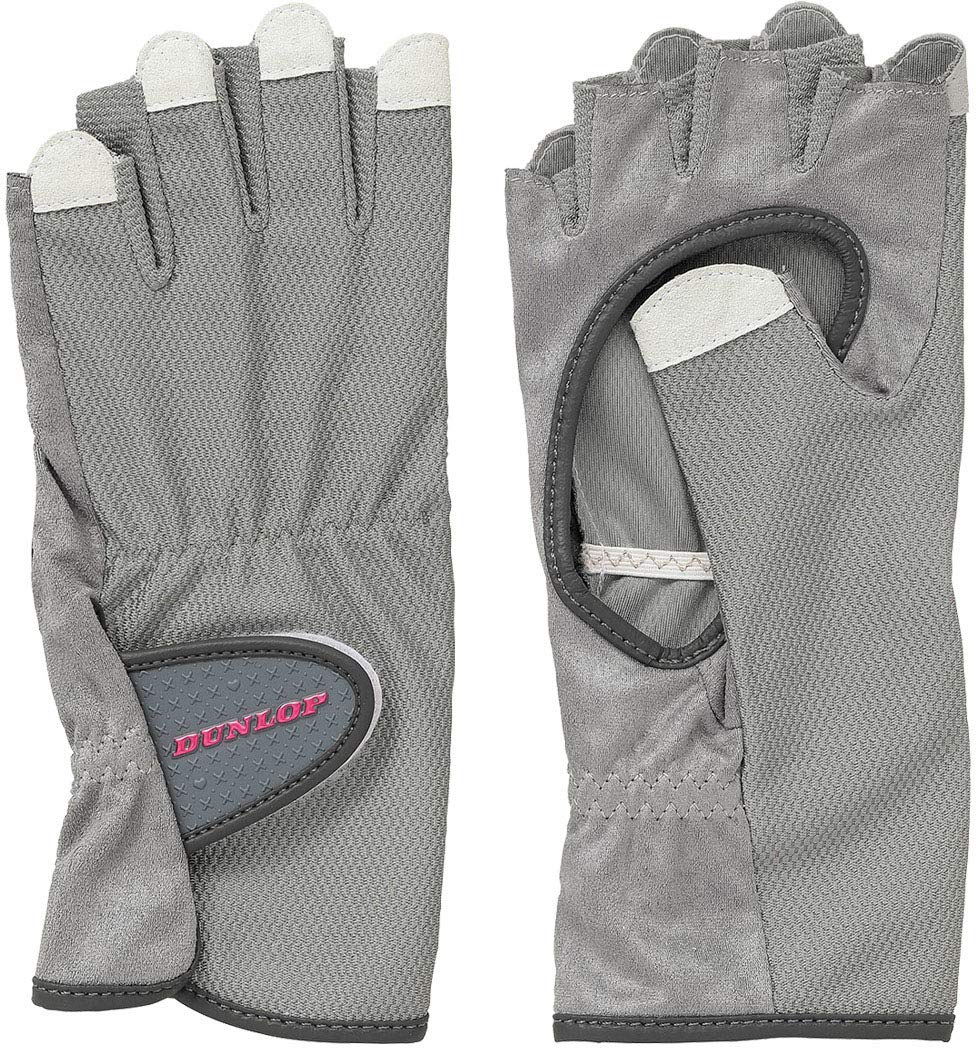 

Теннисные перчатки DUNLOP на обе руки, комплект серых S TGG0119W